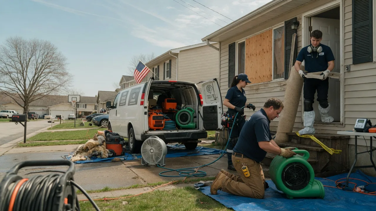 Water Damage Restoration in Eola, TX near me